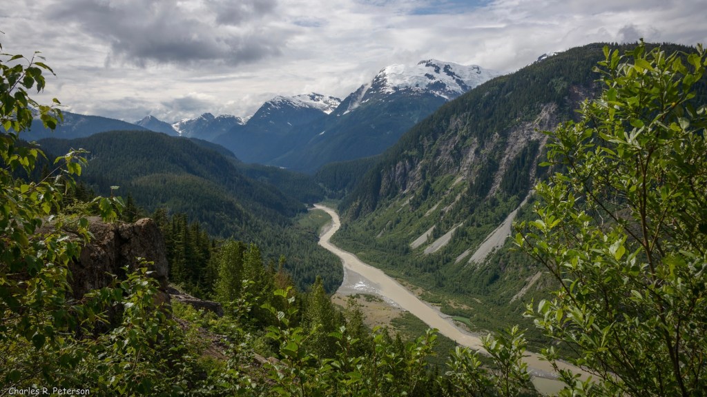 Un río de Alaska que se ha convertido en un color naranja enfermo