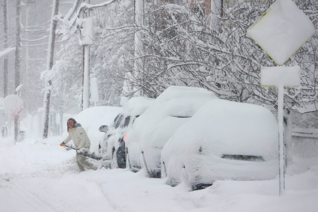Cómo las tormentas de nieve pueden desencadenar Más peligroso Flooding en Nueva Jersey