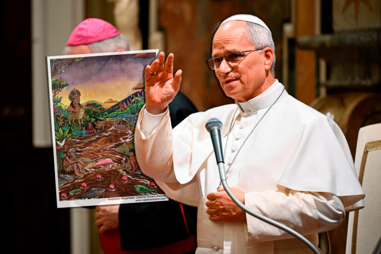 Científicos piden al papa León XIV interceder ante la crisis por mercurio en la Amazonía